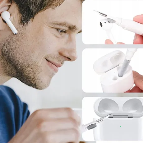 Czyścik do telefonu słuchawek elektroniki zestaw 24346