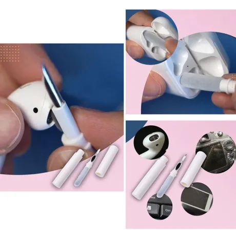 Czyścik do telefonu słuchawek elektroniki zestaw 24346