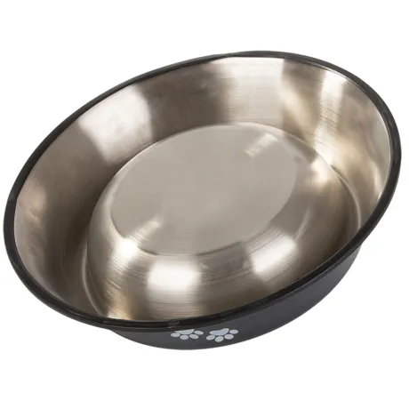 Miska dla psa stalowa nierdzewna antypoślizgowa 150ml 19394