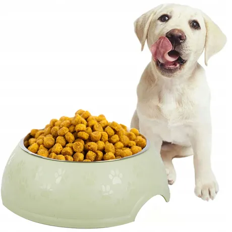 Miska dla psa kota na karmę wodę metalowa 1200ml 19400