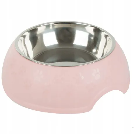 Miska dla psa kota na karmę wodę metalowa 1200ml 19400