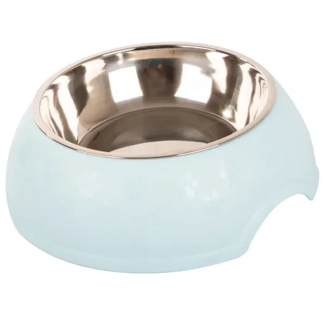 Miska dla psa kota na karmę wodę metalowa 1200ml 19400