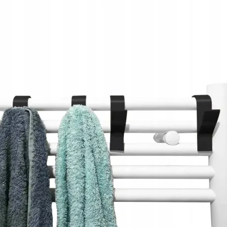 Wieszak na grzejnik łazienkowy haczyk na ręcznik 2 sztuki 01756_CZ