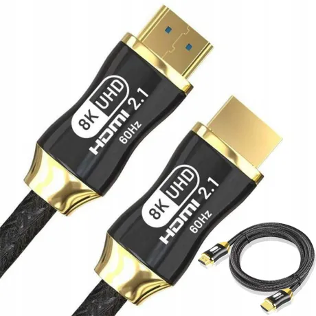 Kabel HDMI 2.1 przewód 1,5M 4K 8K HQ 13146