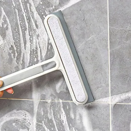 Myjka do okien ściągaczka do wody szyb kabiny prysznicowej + szczoteczka 27016