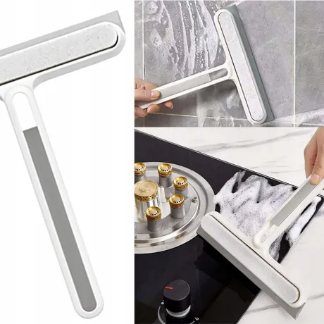 Myjka do okien ściągaczka do wody szyb kabiny prysznicowej + szczoteczka 27016