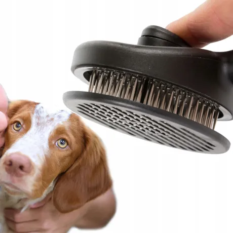 Szczotka dla psa kota do usuwania sierści trymer 19449