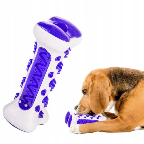 Zabawka dla psa gryzak na przysmaki do czyszczenia zębów 19334_N