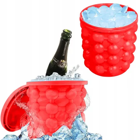 Wiaderko do lodu silikonowe 07217