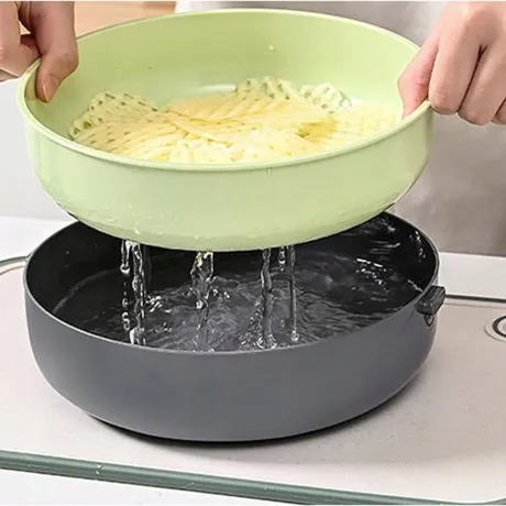 Krajalnica do warzyw szatkownica tarka pojemnik 9w1 07235