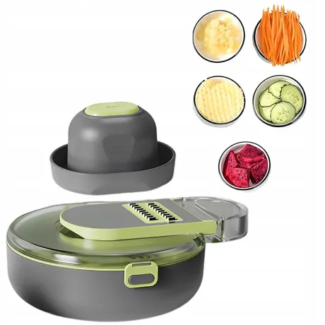 Krajalnica do warzyw szatkownica tarka pojemnik 9w1 07235