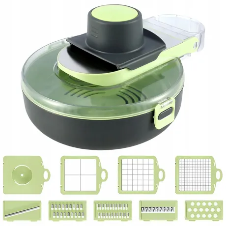 Krajalnica do warzyw szatkownica tarka pojemnik 9w1 07235