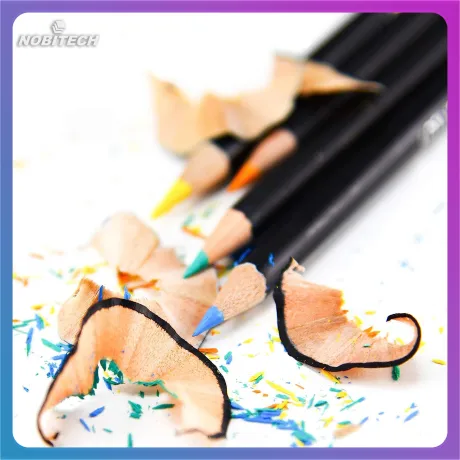 Zestaw do rysowania szkicowania 145 elementów profesjonalny kredki ołówki DS01