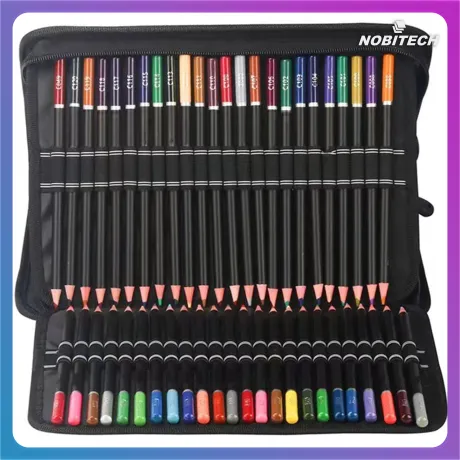 Zestaw do rysowania szkicowania 145 elementów profesjonalny kredki ołówki DS01
