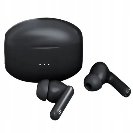 Słuchawki bezprzewodowe douszne czarne TWS A40PRO-CZ