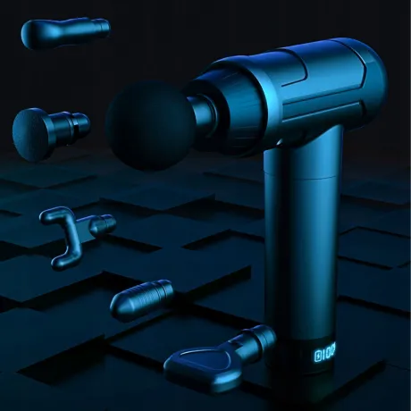 Masażer pistolet do masażu ciała + 6 końcówek GM01