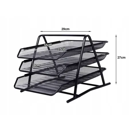 Organizer przybornik na dokumenty szuflady 01652