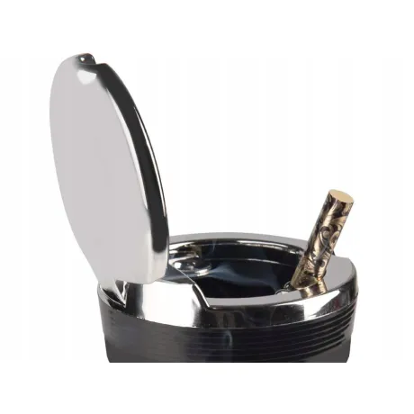 Popielniczka zamykana samochodowa kosz na śmieci 10075