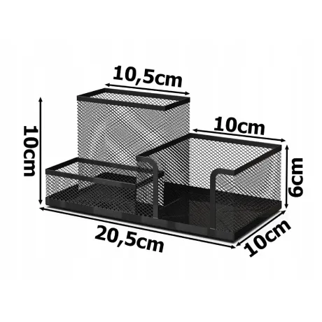 Organizer na biurko przybornik na długopisy 01949