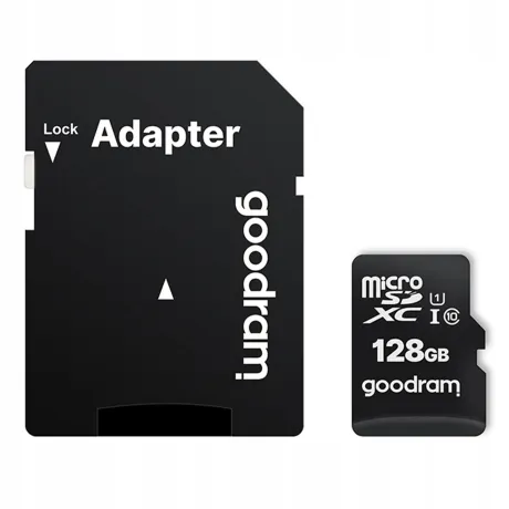 Karta pamięci 128GB Goodram micro SD + adapter SD M1AA-1280R12
