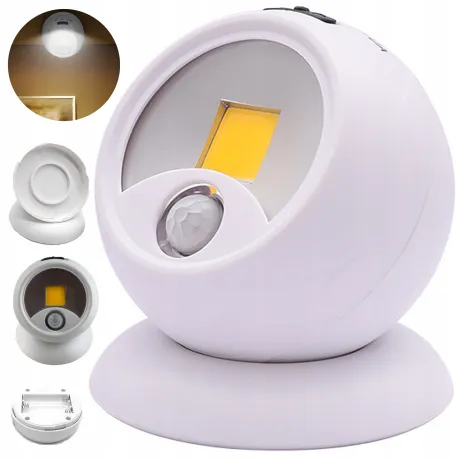 Lampa COB z czujnikiem ruchu 12334