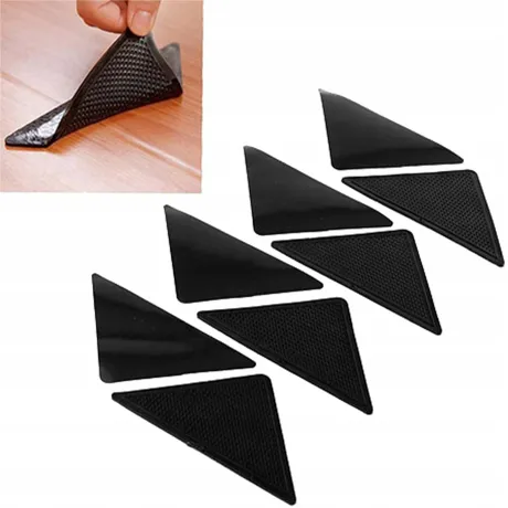 Zestaw 8 sztuk podkładki antypoślizgowe pod dywan 15338