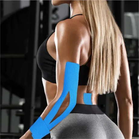 Taśma kinezjologiczna tejpy 5m czarna 14443_CZ