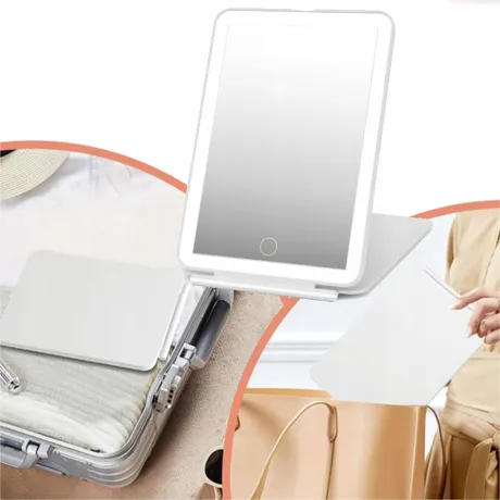 Lusterko kosmetyczne do makijażu LED podświetlane 24420_B