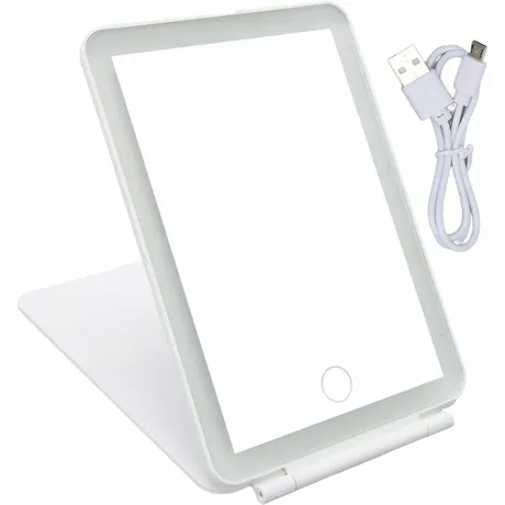 Lusterko kosmetyczne do makijażu LED podświetlane 24420_B