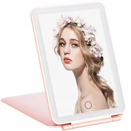 Lusterko kosmetyczne do makijażu LED podświetlane 24420_R