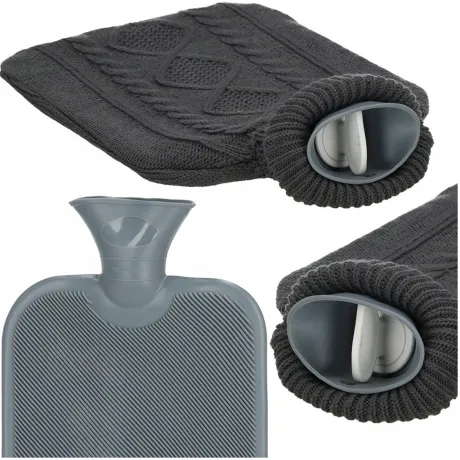 Termofor na wodę rozgrzewający do domu 2l poliester 27341