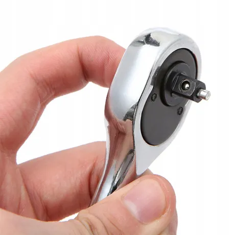 Zestaw kluczy nasadowych bitów z grzechotką 46 elementów TK03