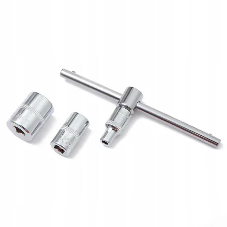 Zestaw kluczy nasadowych bitów z grzechotką 46 elementów TK03