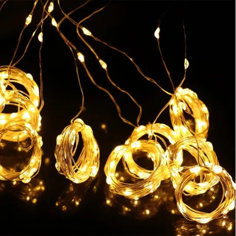 Kurtyna świetlna 300 LED druciki 3 x 3 metry 26017_BC