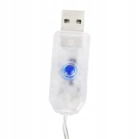 Kurtyna świetlna 300 LED druciki 3 x 3 metry 26017_BC