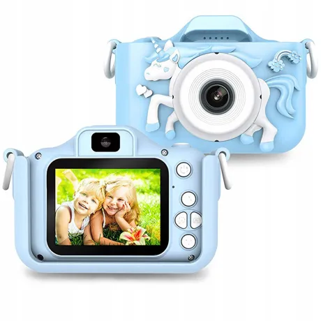 Aparat fotograficzny dla dzieci + smycz 18258_N