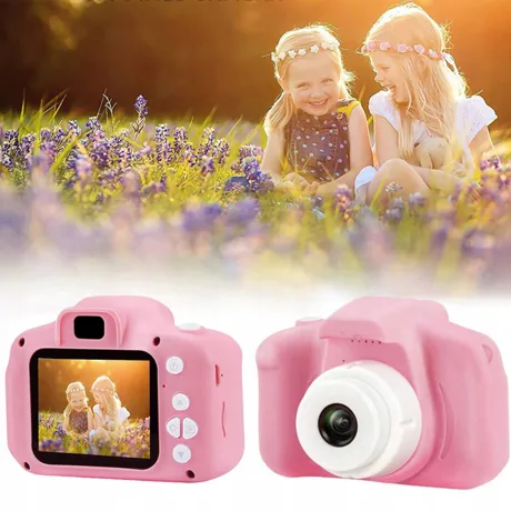 Aparat fotograficzny dla dzieci + smycz 18258_R