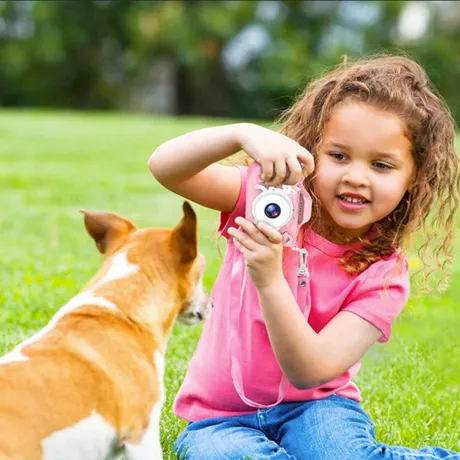 Aparat fotograficzny dla dzieci + smycz 18258_R