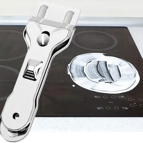 Skrobak nożyk do płyt kuchennych indukcyjnych ceramicznych szyb fug 6 ostrzy 27112