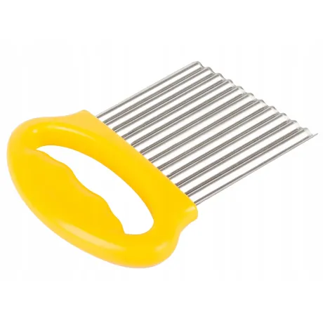 Nóż kuchenny do krojenia frytek karbowany falowany 07149