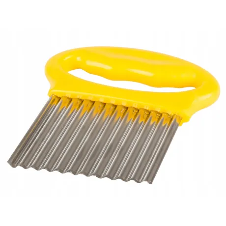 Nóż kuchenny do krojenia frytek karbowany falowany 07149