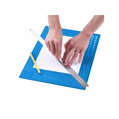 Samoregenerująca mata do cięcia dwustronna 30 x 45 cm niebieska 11353_N