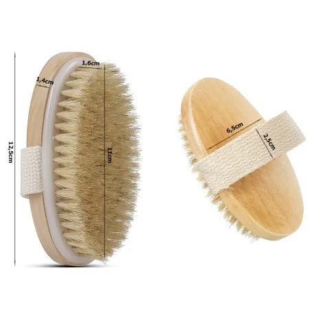 Szczotka do masażu ciała na sucho i mokro 01724