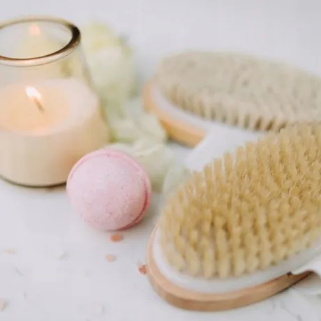 Szczotka do masażu ciała na sucho i mokro 01724