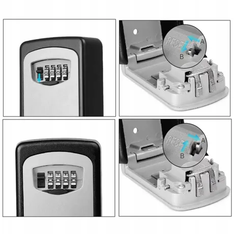 Sejf skrzynka na klucze na szyfr 01882