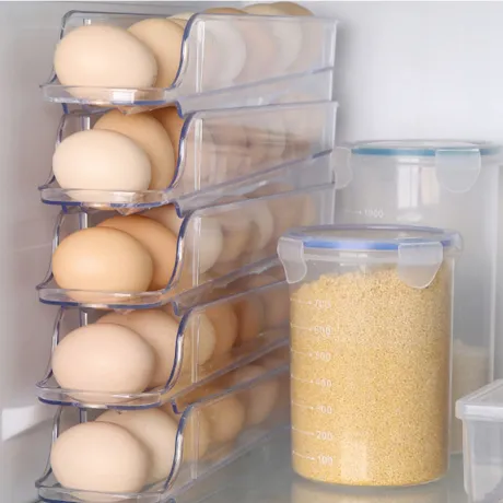 Organizer plastikowy na jajka podwójny 07223