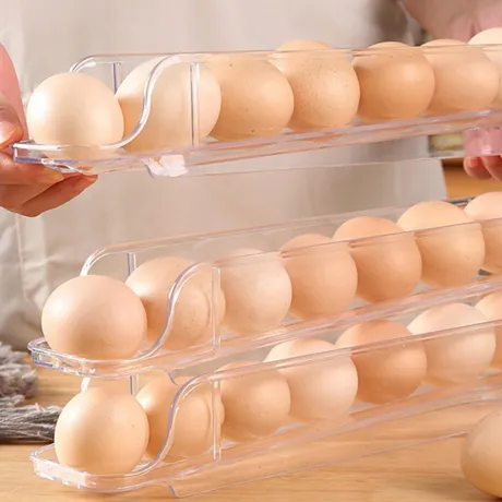 Organizer plastikowy na jajka podwójny 07223