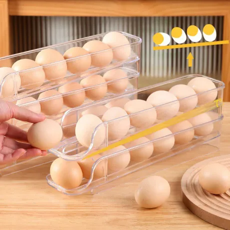 Organizer plastikowy na jajka podwójny 07223