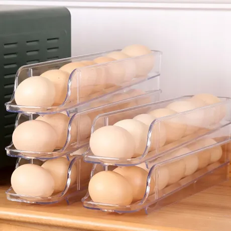 Organizer plastikowy na jajka podwójny 07223
