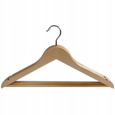 Wieszak drewniany na ubrania 3 sztuki 27428